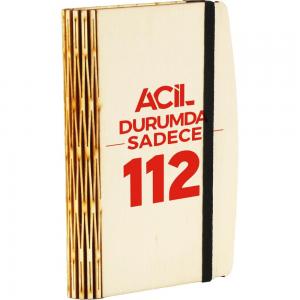 Ahşap Notluk ( 10 x 13,5 x 2 cm )